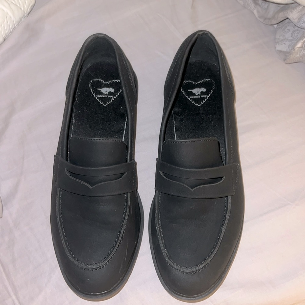 ROCKET DOG Gabby Slip On Loafer Shoes Women's Size 9 Black